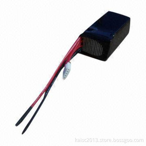 14.8V/1, 100mAh Li-Polymer Battery Pack with PCM, Wire and Connector